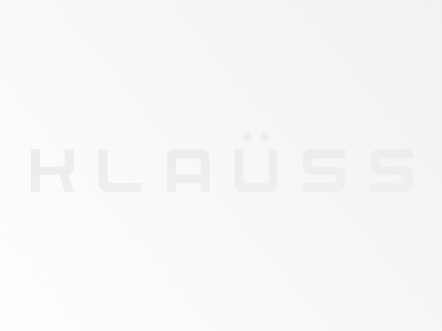 Klauss ID Wordmark clean furniture german klauss logo white white on white wordmark