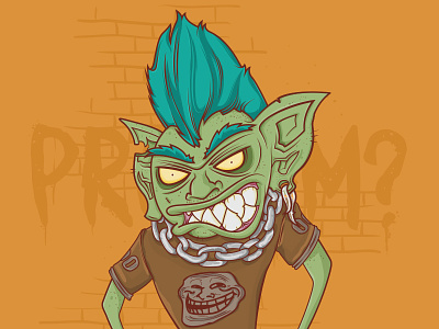 Trolling Illustration goblin hobgoblin meme problem troll troll face trolled trollface trolling