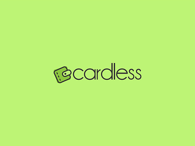 Cardless App Logo app brand card logo wallet