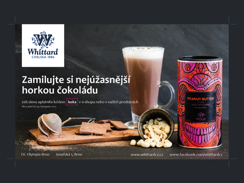 Whittard chocolate whittard campaign magazine