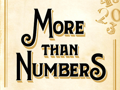 More than numbers