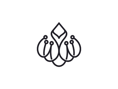 Wire Squid animal animal logo brand brand and identity design forsale logo luxury modern octopus logo squid logo vector