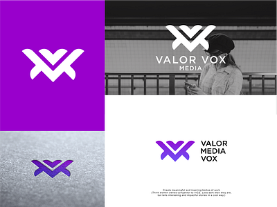 Valor Vox brand brand agency brand and identity branding design logo