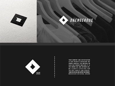 Daengerous brand brand and identity branding clothing design logo
