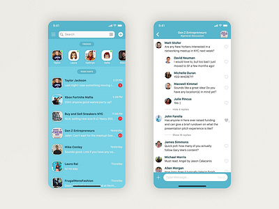 ChitChat - Messaging App Concept