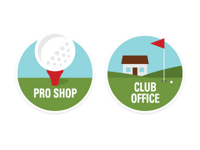 Icon Set - Golf icons