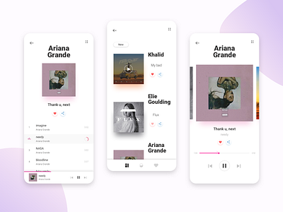 Music Player App By Alexis Le Goff On Dribbble