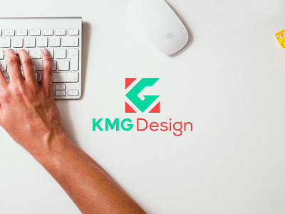 Personal Branding Identity - Kmg Design app brand branding clever logo design flat font graphic design green identity logo logo alphabet logo mark logos minimalist modern red typography ux vector