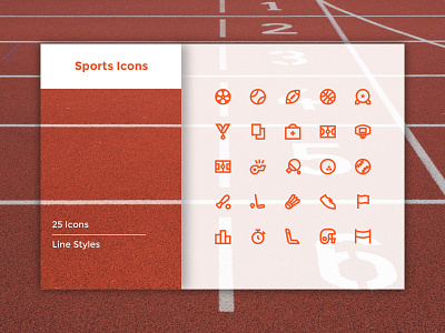 Sports Icon american app basketball football graphic design health icon icon a day icon app icon bundle icon set icongraphy minimalist orange sport sports ui user interface ux web