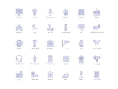 Electronic Devices Icons