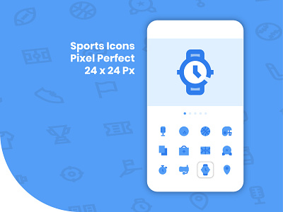 Sports Icon app filled line filled outline flat icon graphic design icon icon a day icon artwork icon bundle icon set iconography line minimalist modern sports ui user interface ux vector web