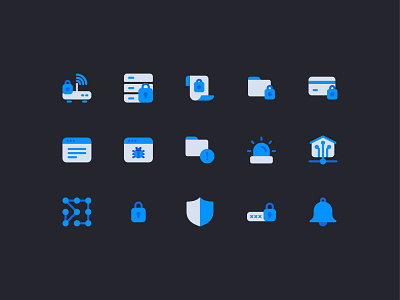 Internet & Security Icons (Free Download)