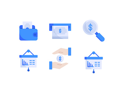 Business & Finance Icons app business button finance flat design flat icon flat illustration graphic design icon icon a day icon set illustration logo modern symbol ui user interface ux vector web