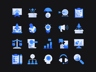 Business & Strategy Icons