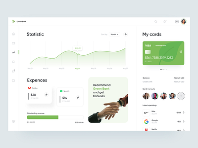 Banking App Dashboard