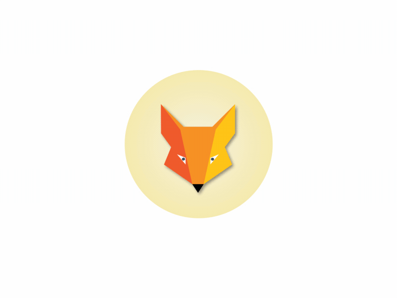 FOX after effects gif icon logo logo animation vector