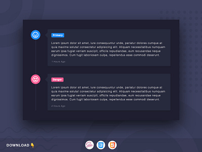 Vertical Dark Timeline css3 timeline dark timeline responsive timeline timeline vertical timeline