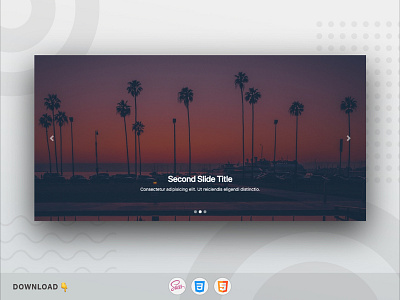 Bootstrap Material Design Carousel