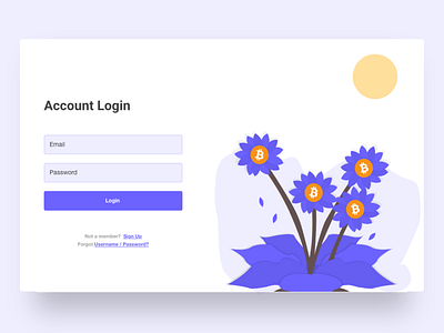 Material Design Illustration Account Login authentication illustration login page material design