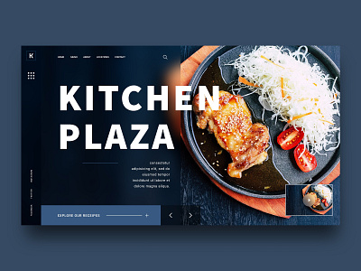 Barbecue Landing page design barbecue cook food kitchen ui design uxdesign webdesign