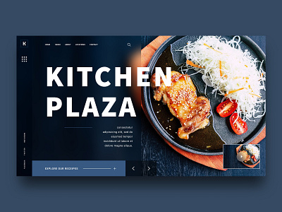 Barbecue Landing page design