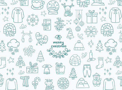 Christmas is Near christmas design icon illustration logo portfolio season winter