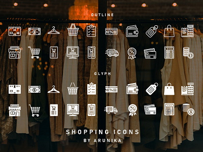 Shopping Icons delivery design discount icon money online shop package payment portfolio receipt shopping shopping list vector voucher