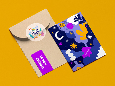 Identité visuelle pour les box pour enfants Little Totem box branding design illustration illustrator indesign layout logo packaging photophop