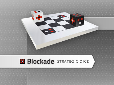 Blockade 3d game logo