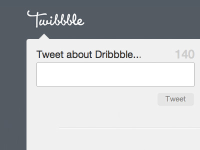 Twibbble Rebound 2 dribbble twitter website