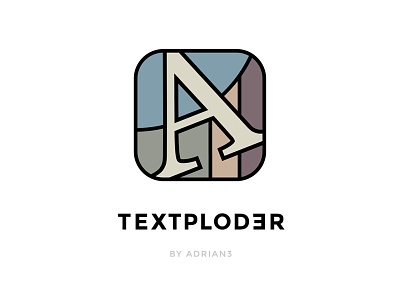Textploder App Icon app icon