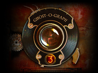 Ghost-O-Graph app ghost icon steampunk