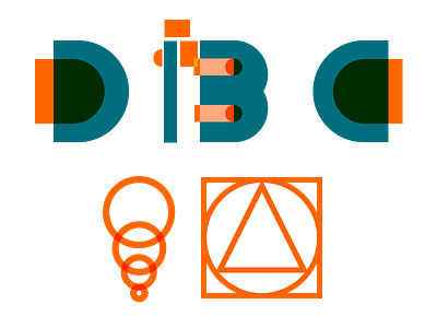 Design Build Create icons identity logo