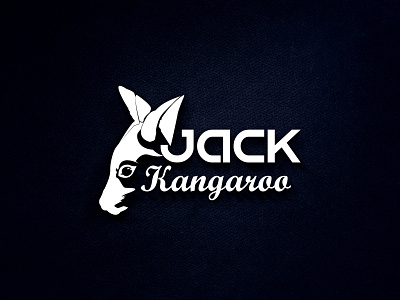 Jack Kangaroo art branding branding design business logo concept creative custom design graphic identity jack kangaroo logo design logos logotype minimalist