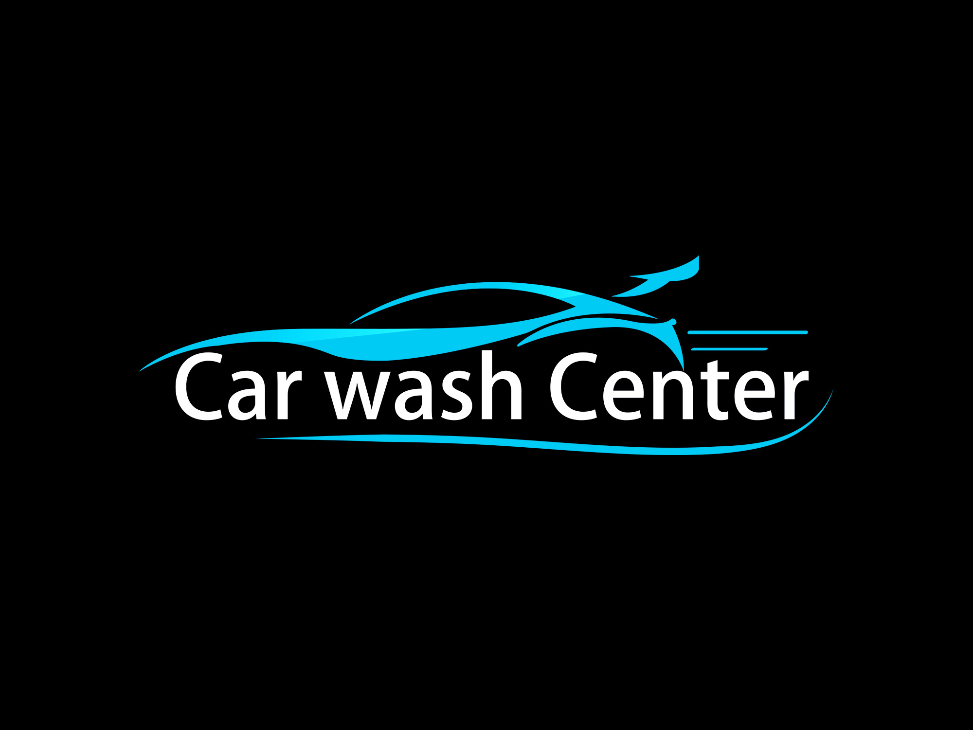 Dribbble Car wash logo jpg By Sabah Pranto
