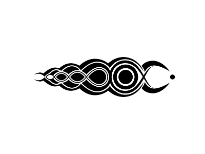 Сentipede abstract art black and white centipede concept geometric illustration insect logo symmetrical symmetry tattoo vector