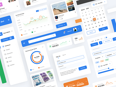 Diori - Dashboard UI Kit