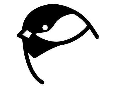 Chickadee icon bird chickadee icon line icon ui uidesign