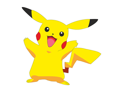 pokemon corel design illustration vector мода