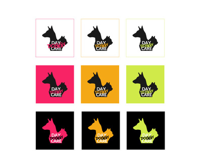 Dogy Day Care branding branding design design graphic illustration logo logo design logodesign typography