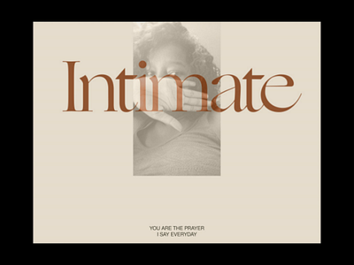 Intimate Poster