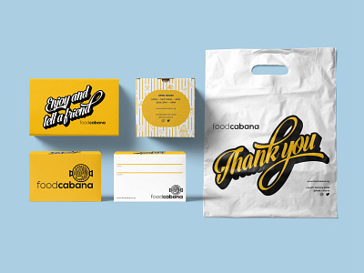 Food Cabana brand identity branding design packaging design product design typography