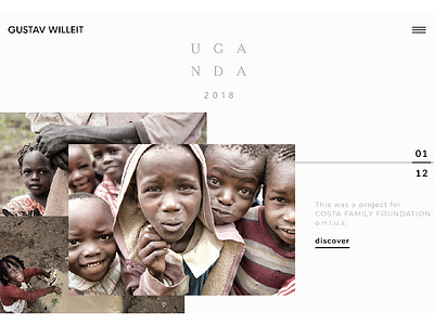 Gustav Willeit branding dailyui design flat minimal typography ui ux web website