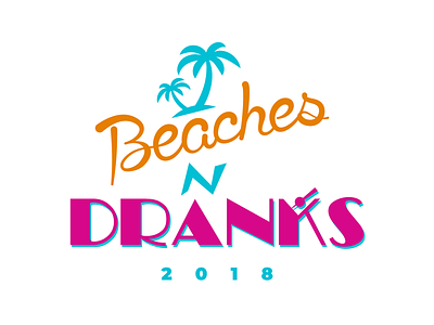 Beaches N Dranks 2018 Custom T-Shirt
