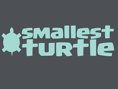 Smallest Turtle Logo