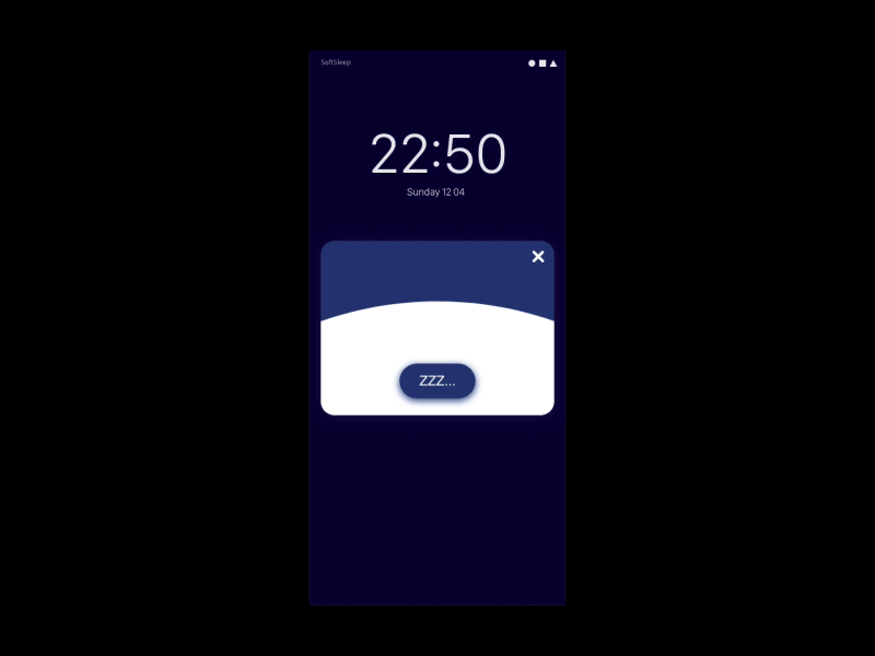 DailyUI_016_pop-up_overlay app daily 100 challenge daily ui daily ui 016 dark ui design moon night sleepy ui