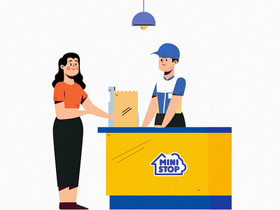 Ministop App - Illustrator