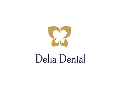 Logo Design- Delia Dental animation branding delia dental design designer illustration logo logofolio typography ui vector web