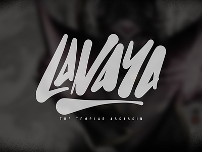 Lanaya The Templar Assassin. Random Lettering adobe ilustrator brand design brand identity brand identity design branding coreldraw design elegant hand drawn illustration lettering art lettering design lettering logo logo idea logo identity logo inspirations logotype typography ui vector