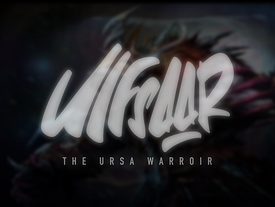 Ulfsaar the Ursa Warrior adobe ilustrator brand brand design brand designer brand identity branding branding design design illustration lettering lettering art lettering logo logo design logo idea logo inspirations logodesign logotype simple typography vector